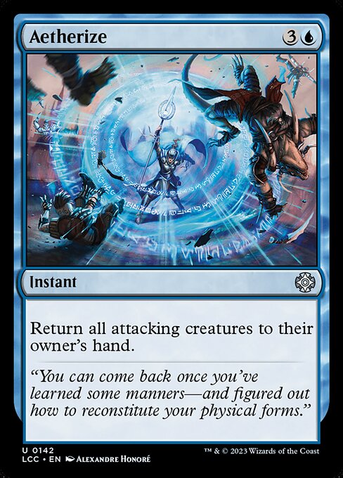 The Lost Caverns of Ixalan Commander - 142 - Aetherize - Uncommon
