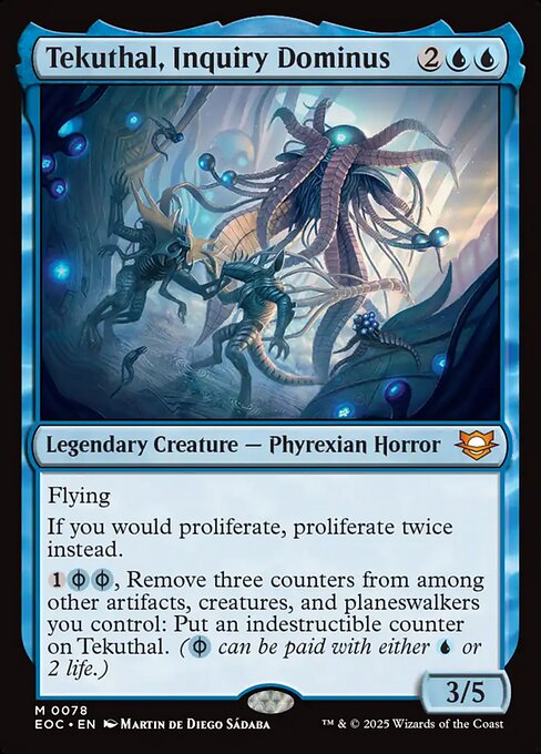 Edge of Eternities Commander - 78 - Tekuthal, Inquiry Dominus - Mythic