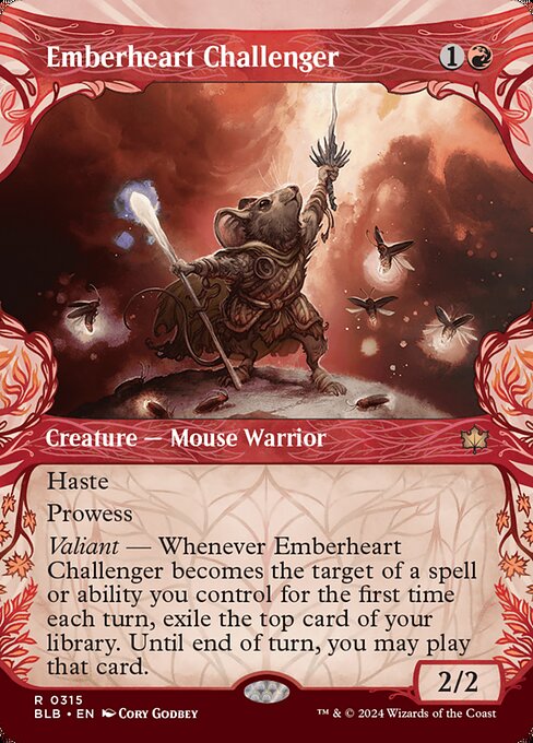 Bloomburrow - 315 - Emberheart Challenger - Rare