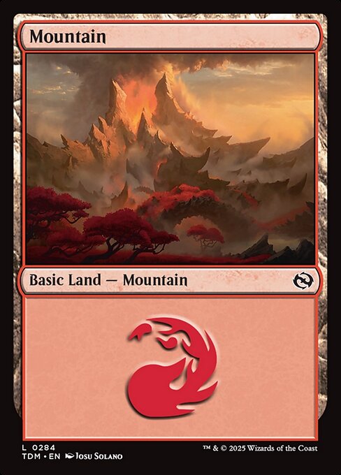 Tarkir: Dragonstorm - 284 - Mountain - Common