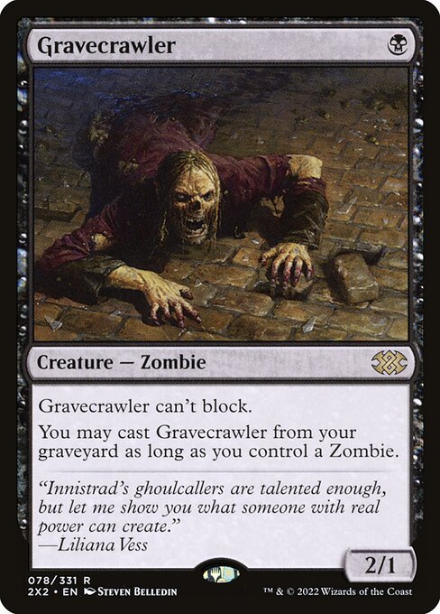 Double Masters 2022 - 78 - Gravecrawler - Rare