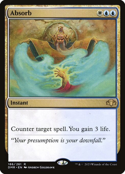 Dominaria Remastered - 186 - Absorb - Rare