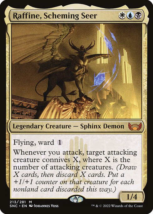 Streets of New Capenna - 213 - Raffine, Scheming Seer - Mythic