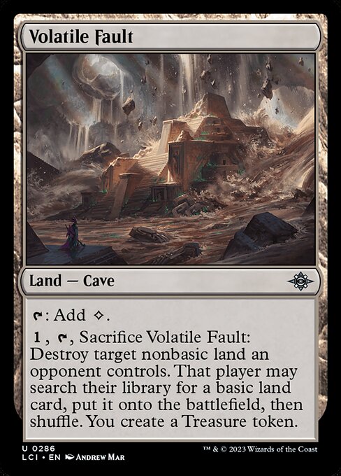 The Lost Caverns of Ixalan - 286 - Volatile Fault - Uncommon
