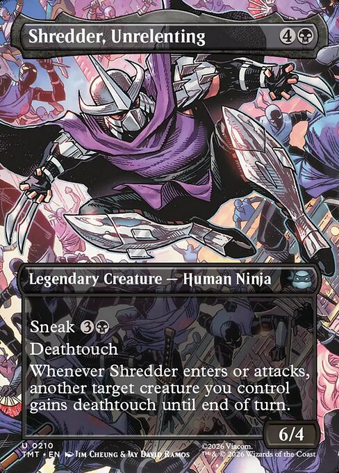 Teenage Mutant Ninja Turtles - 210 - Shredder, Unrelenting - Uncommon