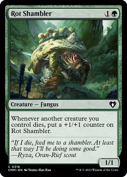 Commander Masters - 318 - Rot Shambler - Common