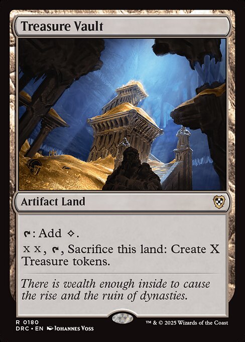 Aetherdrift Commander - 180 - Treasure Vault - Rare