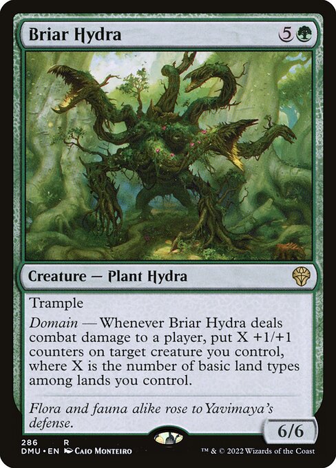 Dominaria United - 286 - Briar Hydra - Rare