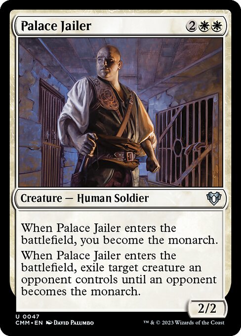 Commander Masters - 47 - Palace Jailer - Uncommon