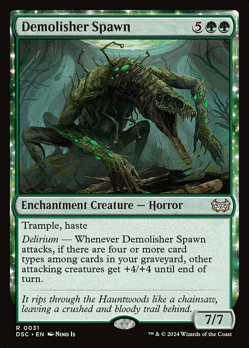 Duskmourn: House of Horror Commander - 31 - Demolisher Spawn - Rare