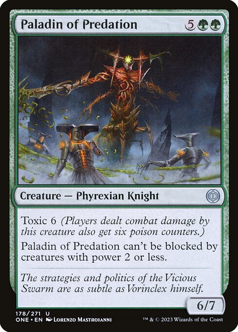 Phyrexia: All Will Be One - 178 - Paladin of Predation - Uncommon