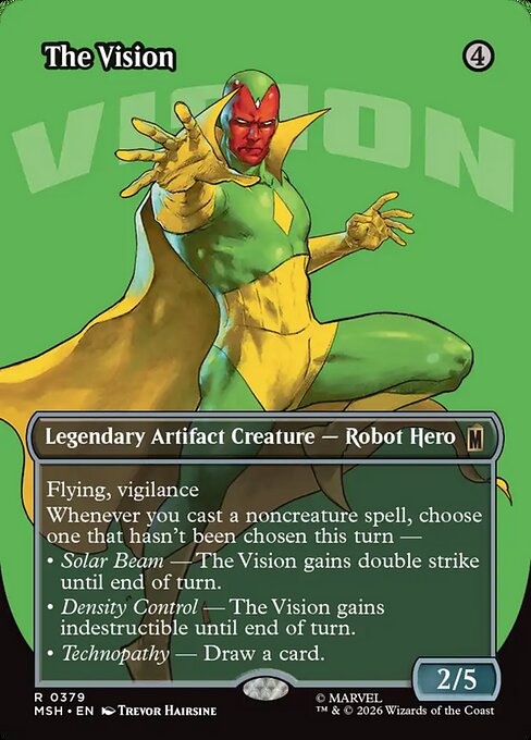 Marvel Super Heroes - 379 - The Vision - Rare