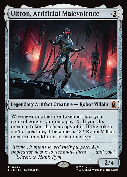 Marvel Super Heroes - 252 - Ultron, Artificial Malevolence - Mythic
