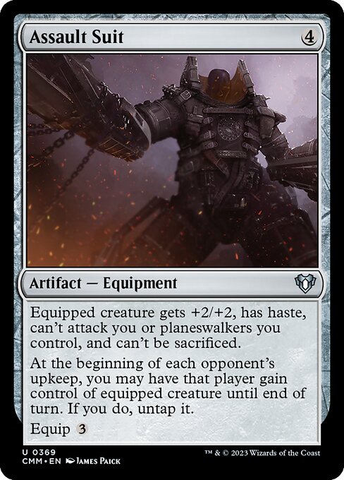 Commander Masters - 369 - Assault Suit - Uncommon