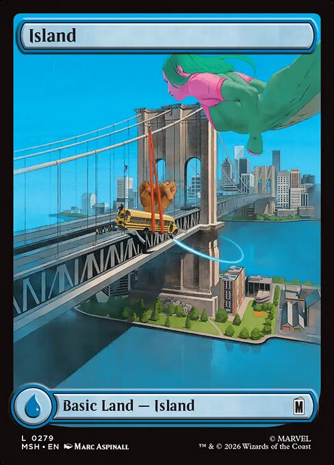 Marvel Super Heroes - 279 - Island - Common