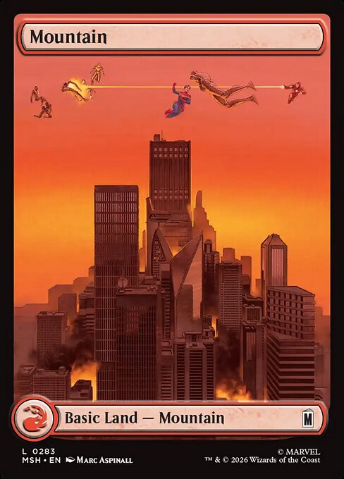Marvel Super Heroes - 283 - Mountain - Common