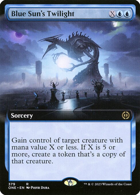 Phyrexia: All Will Be One - 379 - Blue Sun's Twilight - Rare
