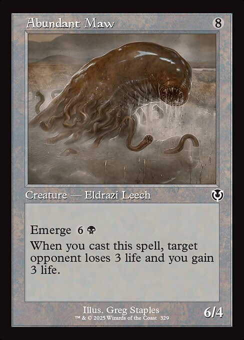 Innistrad Remastered - 329 - Abundant Maw - Common