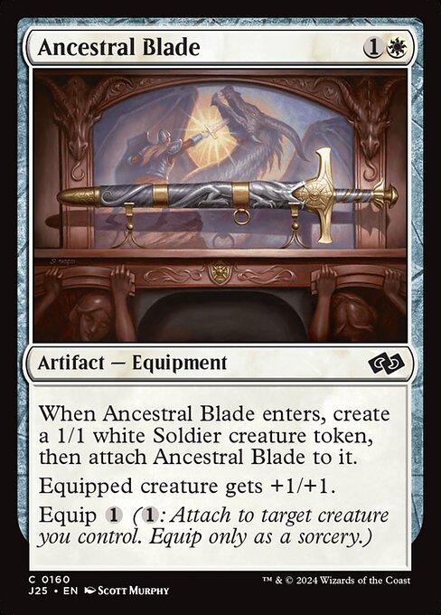 Foundations Jumpstart - 160 - Ancestral Blade - Common