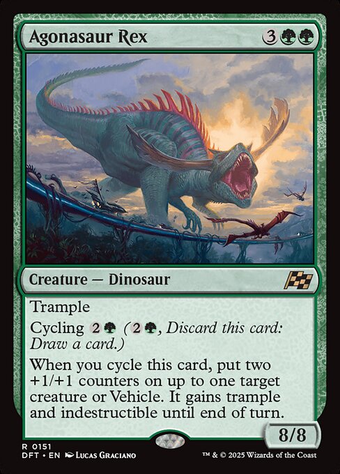 Aetherdrift - 151 - Agonasaur Rex - Rare