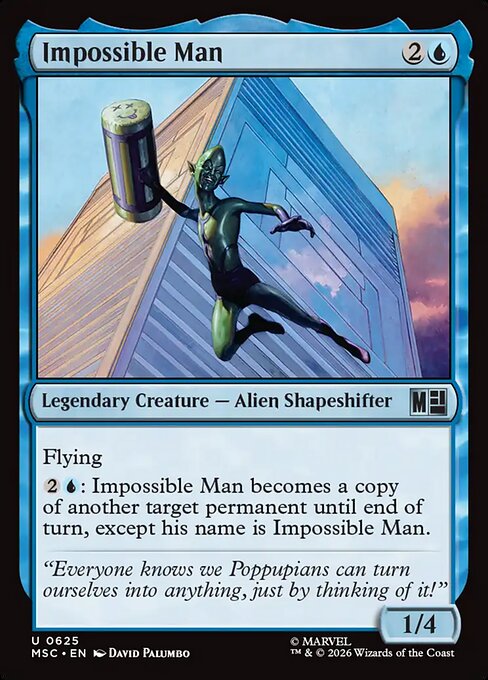Marvel Super Heroes Commander - 625 - Impossible Man - Uncommon - Foil