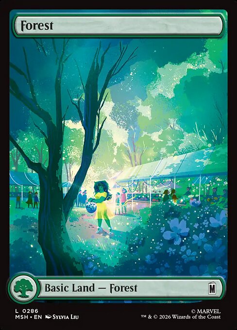 Marvel Super Heroes - 286 - Forest - Common - Foil