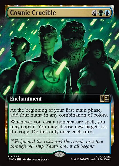 Marvel Super Heroes Commander - 397 - Cosmic Crucible - Rare