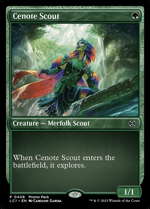 The Lost Caverns of Ixalan - 408 - Cenote Scout - Uncommon