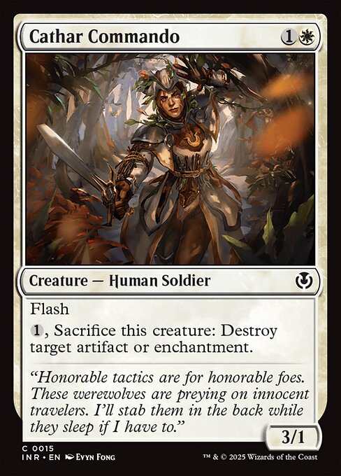 Innistrad Remastered - 15 - Cathar Commando - Common