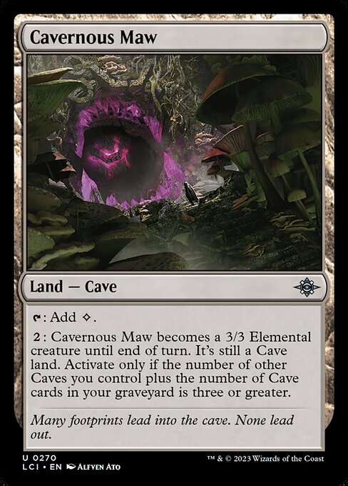 The Lost Caverns of Ixalan - 270 - Cavernous Maw - Uncommon