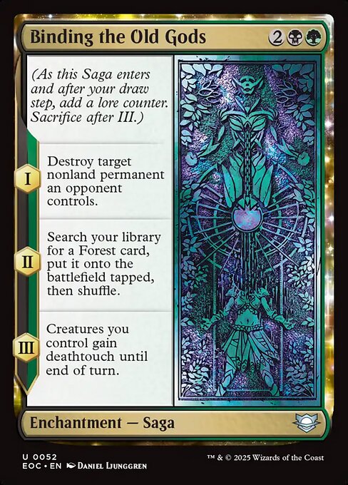Edge of Eternities Commander - 52 - Binding the Old Gods - Uncommon