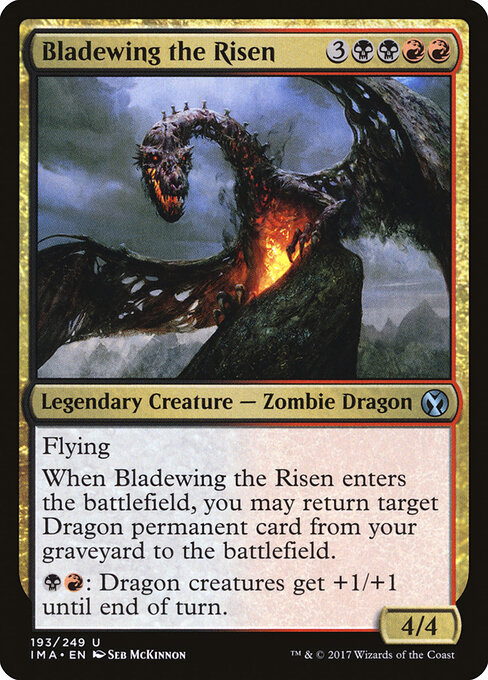 Iconic Masters - 193 - Bladewing the Risen - Uncommon