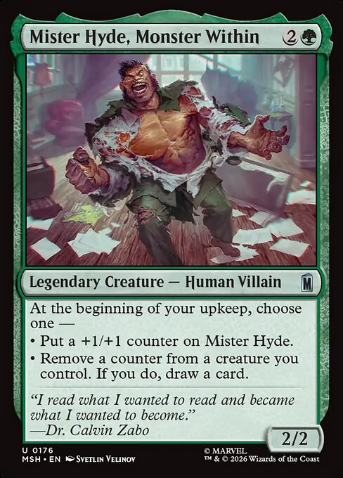 Marvel Super Heroes - 176 - Mister Hyde, Monster Within - Uncommon