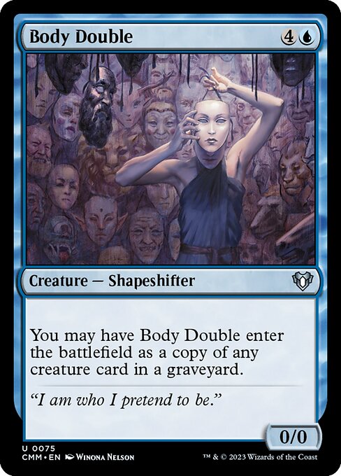 Commander Masters - 75 - Body Double - Uncommon