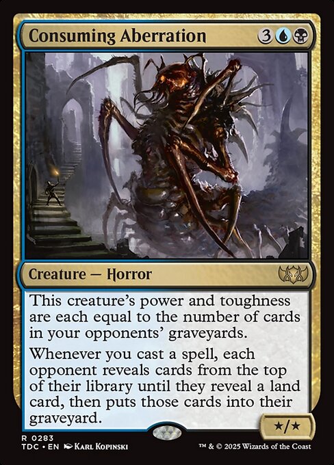Tarkir: Dragonstorm Commander - 283 - Consuming Aberration - Rare