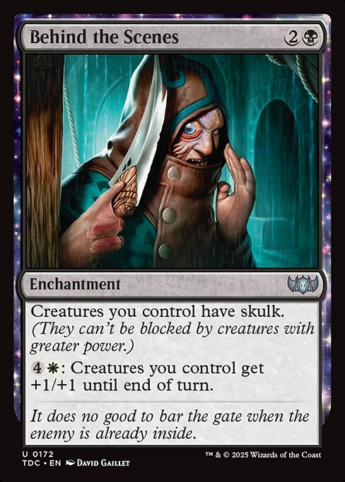 Tarkir: Dragonstorm Commander - 172 - Behind the Scenes - Uncommon