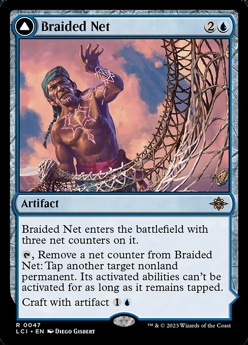 The Lost Caverns of Ixalan - 47 - Braided Net // Braided Quipu - Rare