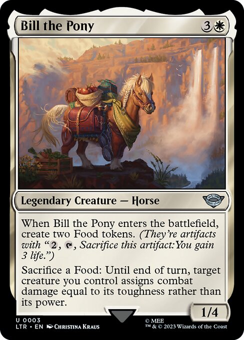 The Lord of the Rings: Tales of Middle-earth - 3 - Bill the Pony - Uncommon
