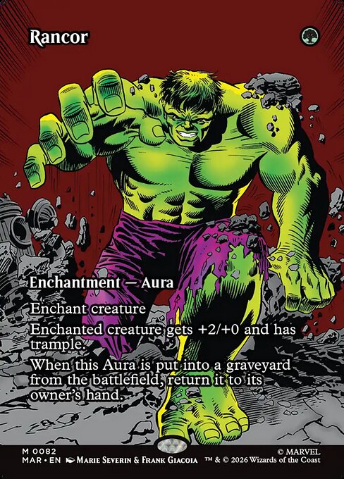 Marvel Universe - 82 - Rancor - Mythic