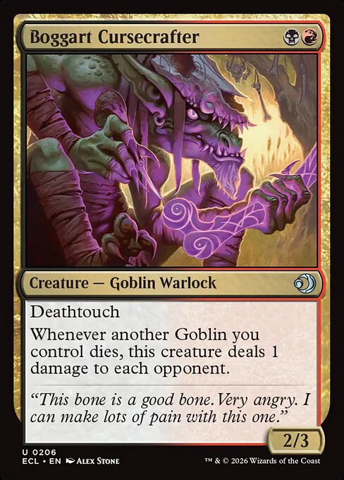 Lorwyn Eclipsed - 206 - Boggart Cursecrafter - Uncommon