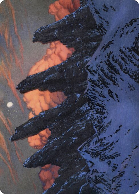 Adventures in the Forgotten Realms Art Series - 59 - Mountain // Mountain - Common