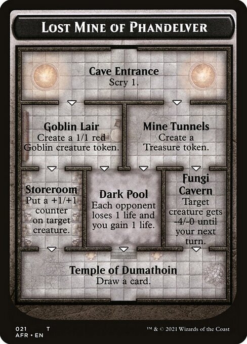 Forgotten Realms Oversized Cards - 21 - Lost Mine of Phandelver - Common