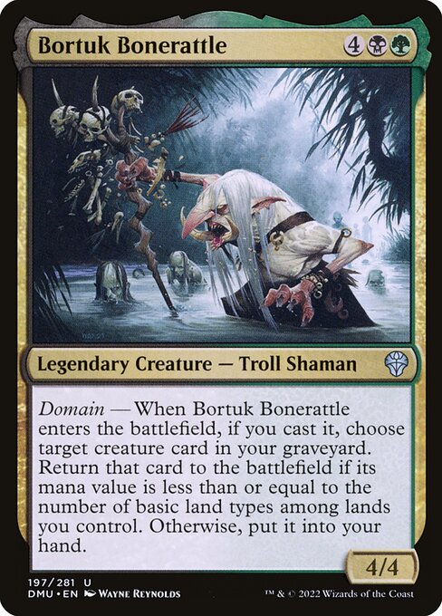 Dominaria United - 197 - Bortuk Bonerattle - Uncommon