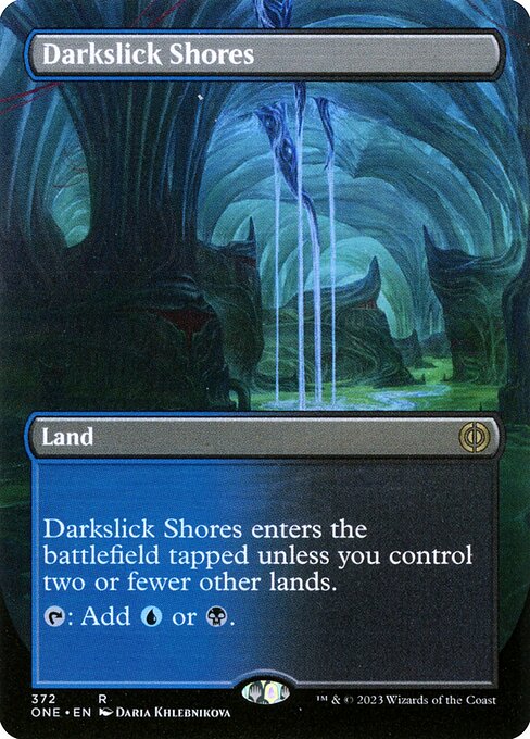 Phyrexia: All Will Be One - 372 - Darkslick Shores - Rare