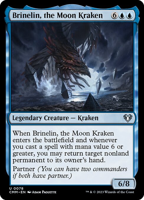 Commander Masters - 78 - Brinelin, the Moon Kraken - Uncommon