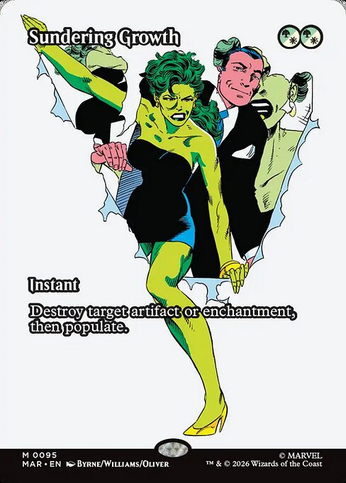 Marvel Universe - 95 - Sundering Growth - Mythic