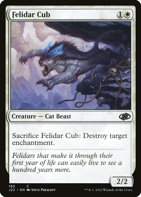 Jumpstart 2022 - 183 - Felidar Cub - Common