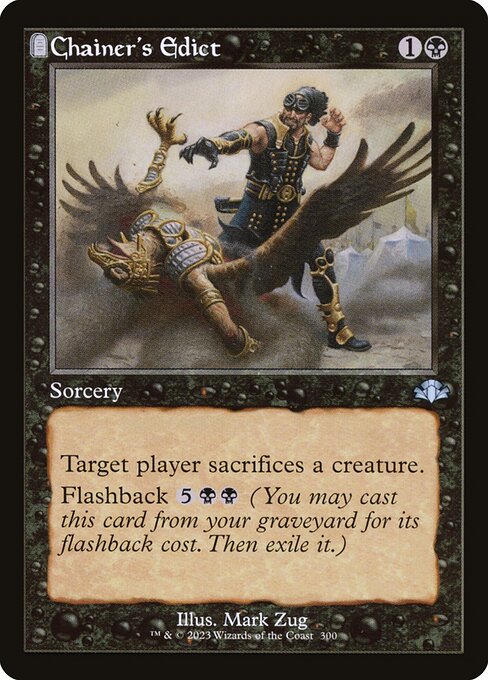 Dominaria Remastered - 300 - Chainer's Edict - Uncommon