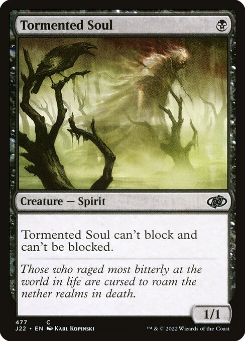 Jumpstart 2022 - 477 - Tormented Soul - Common