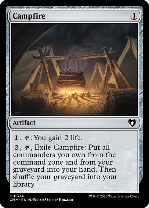 Commander Masters - 374 - Campfire - Common
